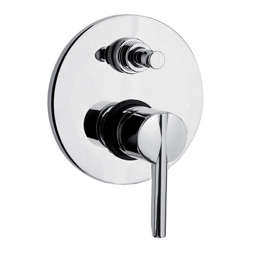 MISCELATORE MONOCOMANDO INCASSO DOCCIA CON DEVIATORE LINEA PIN- Cromo- ARGO- pezzi 1