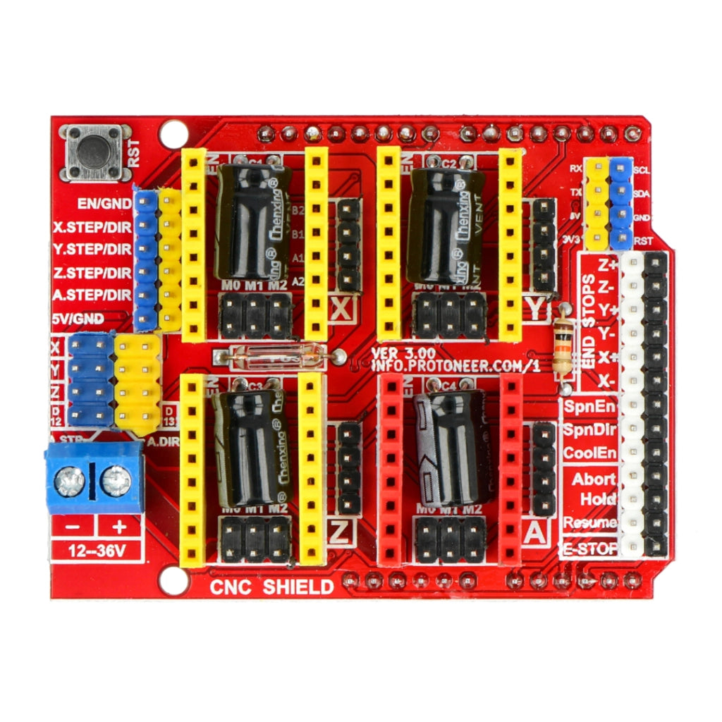Modulo CNC V3 Shield per Arduino Uno – Controllo Preciso con Driver A4988