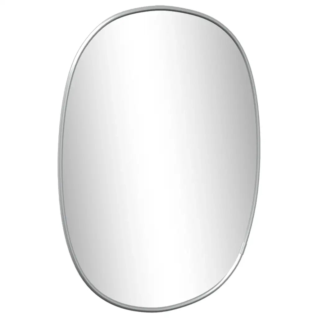 Specchio da Parete Argento 40x30 cm 348210