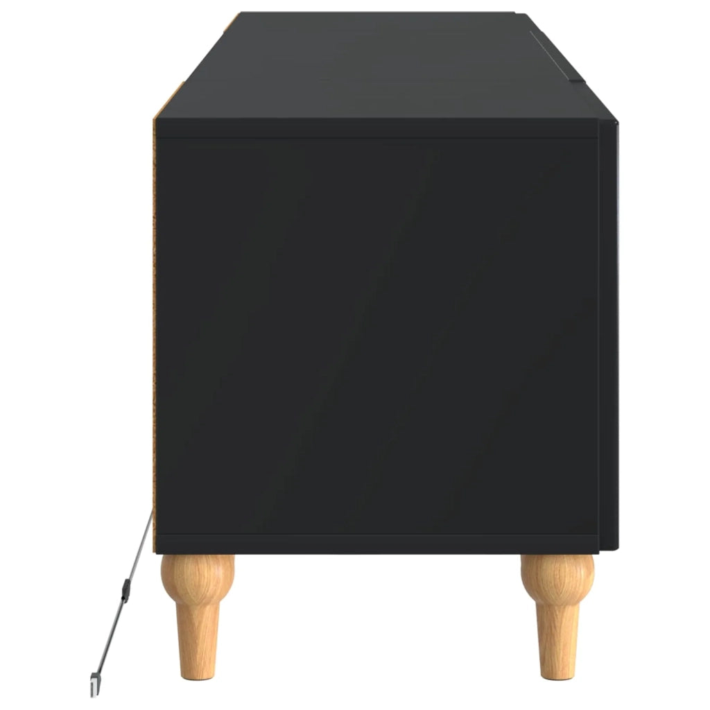 Mobile TV LED Nero Legno ingegnerizzato 896246