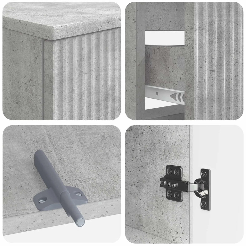 Set di armadietti da bagno in 3 pezzi ARNHEM 3417849