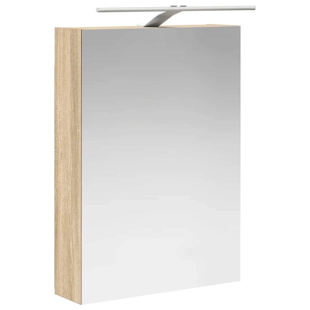 Set di Armadi da Bagno 5 pz Rovere Sonoma Legno ingegnerizzato 3406393