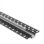 Profilo LED GP-01 incasso nero diffusore trasparente 1m Ecolight