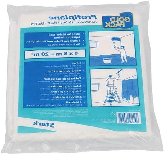 Telaio di copertura trasparente - 4x5 m - LDPE
