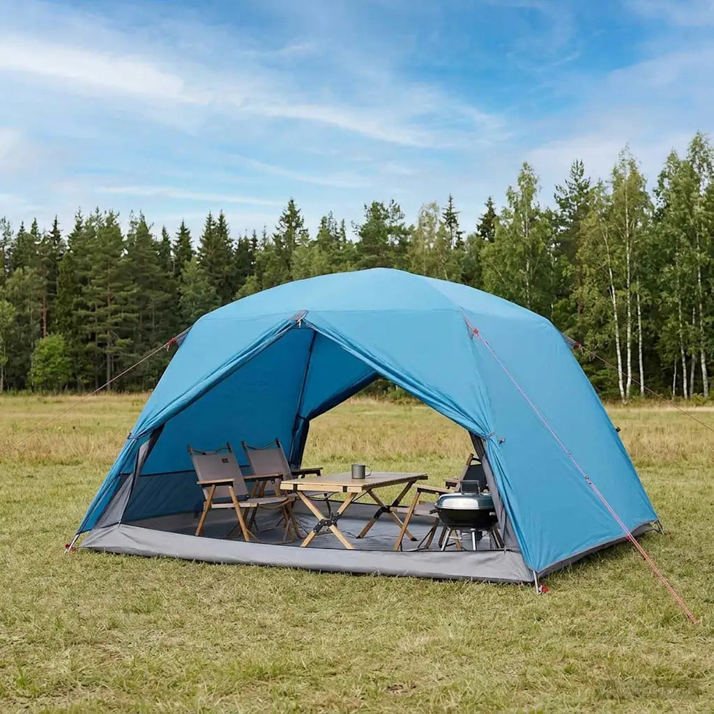 Tenda da backpacking Blu 4 persone