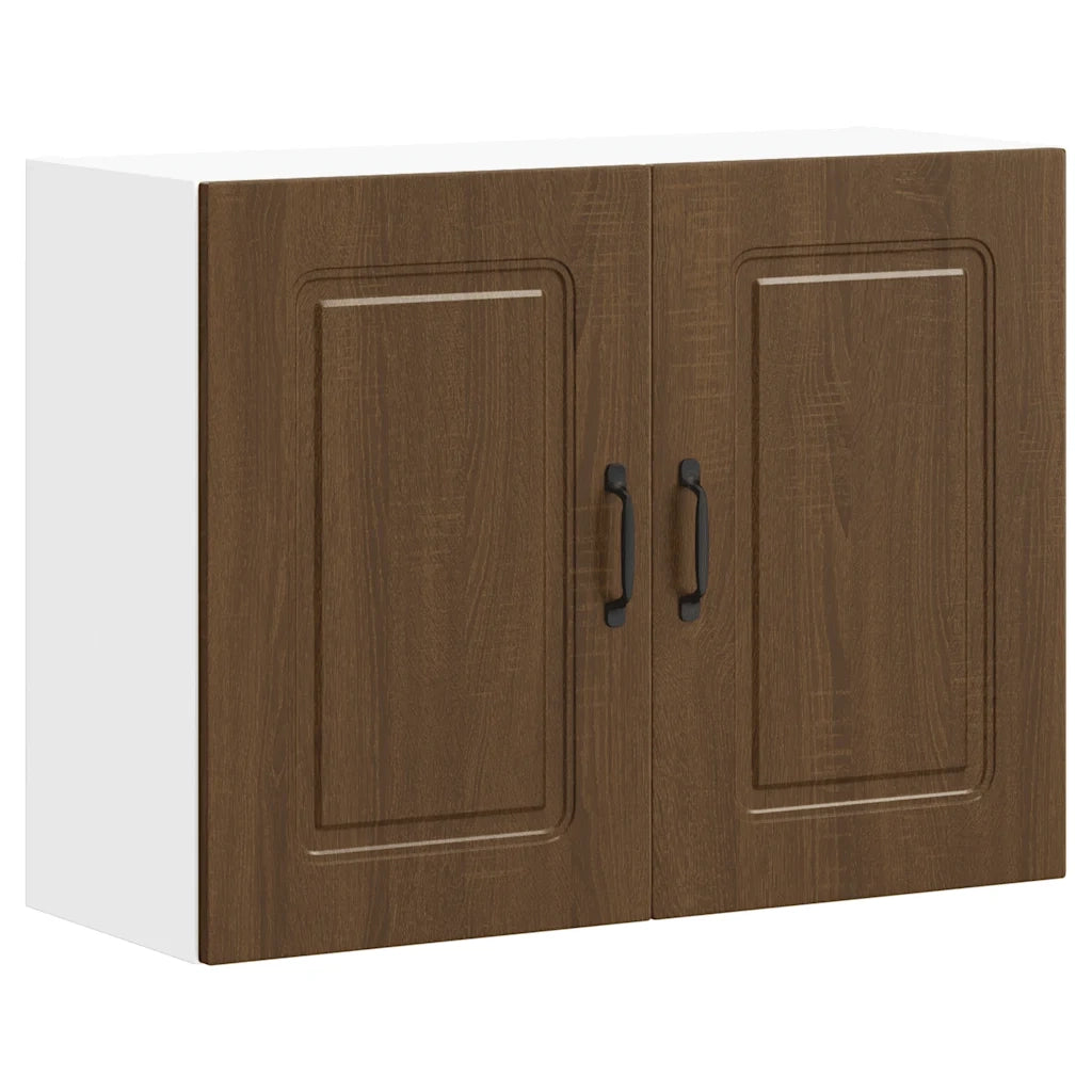 Pensile da Cucina Kalmar Rovere Marrone in Legno Multistrato 853594