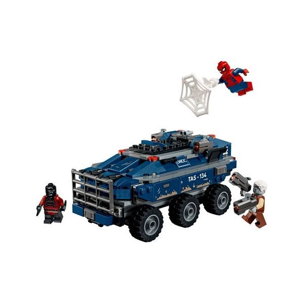 Costruzioni lego 76349 marvel super heroes spider-man: inseguimento de