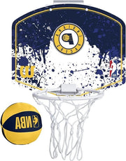 Mini Basket da Palla NBA Blu e Rosso