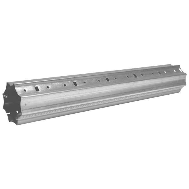 TUBO DI GIUNZIONE IN FERRO LUNGHEZZA 8CM 80MM PER RULLO OTTAGONALE 60 MM 1550/80