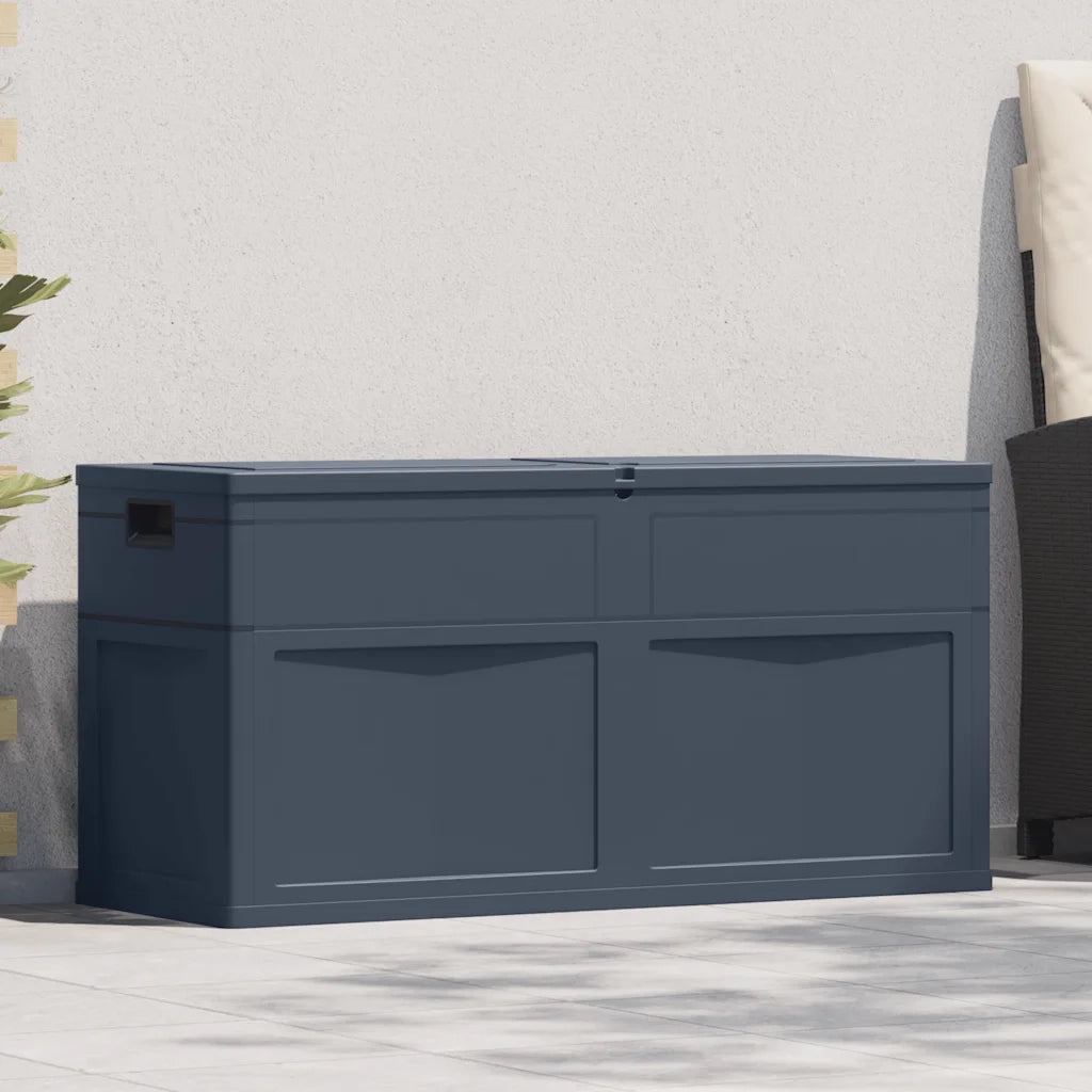 Baule da Giardino 320 L Nero 45688