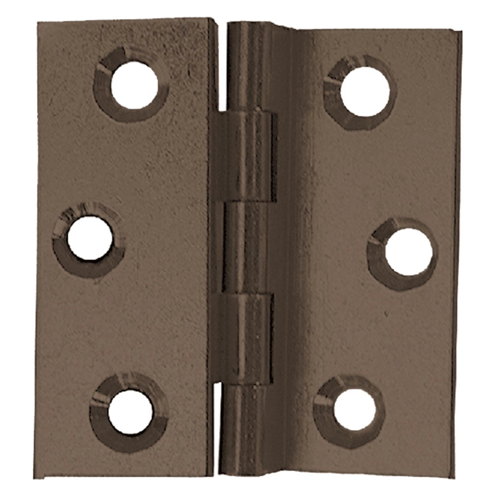CERNIERA MEZZA ZANCATA HxL mm 40x35 - bronzata- 24 pezzi  - BricoGo