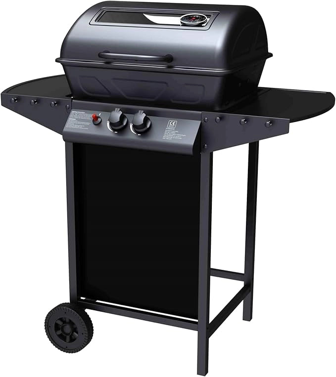Barbecue A Gas con Due Fuochi, modello "John"