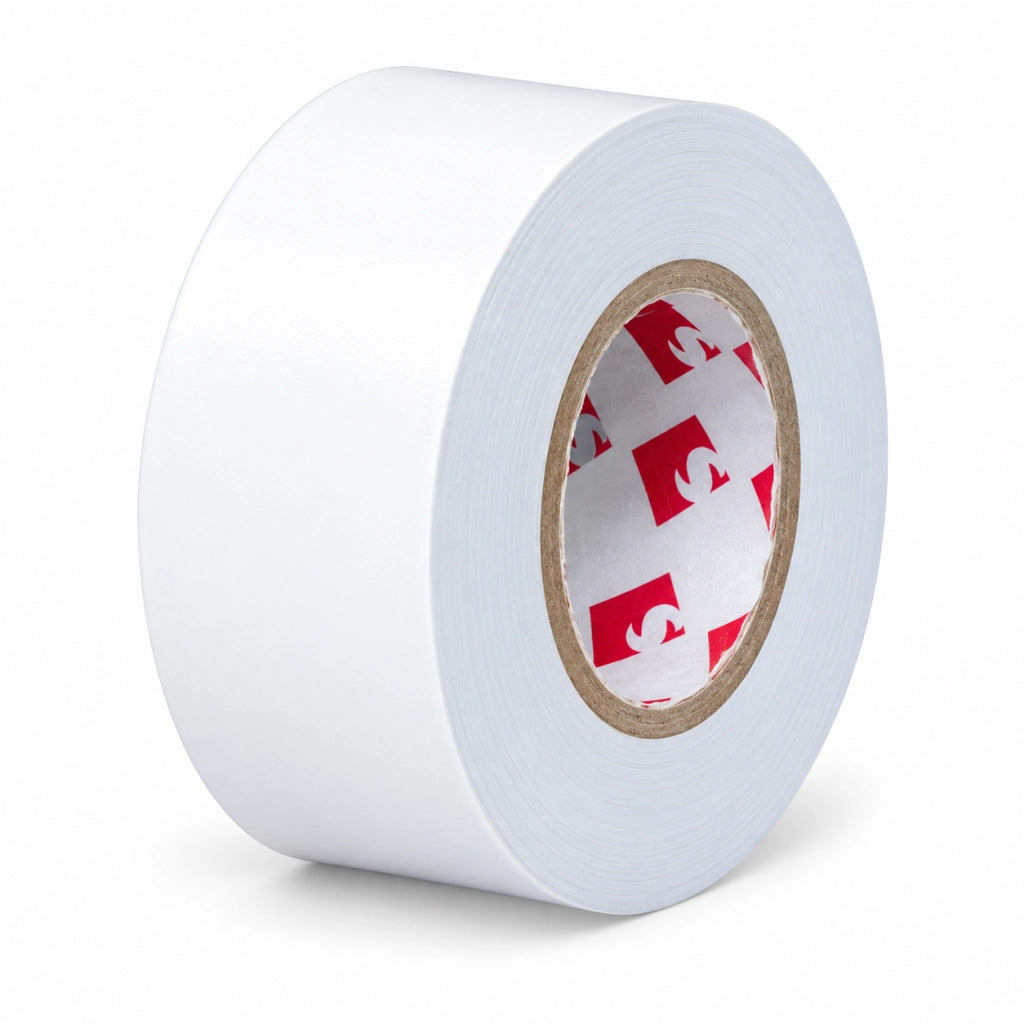 Nastro Isolante Autoestinguente Mm 19 x 25 M Colore Bianco 10 Rotoli