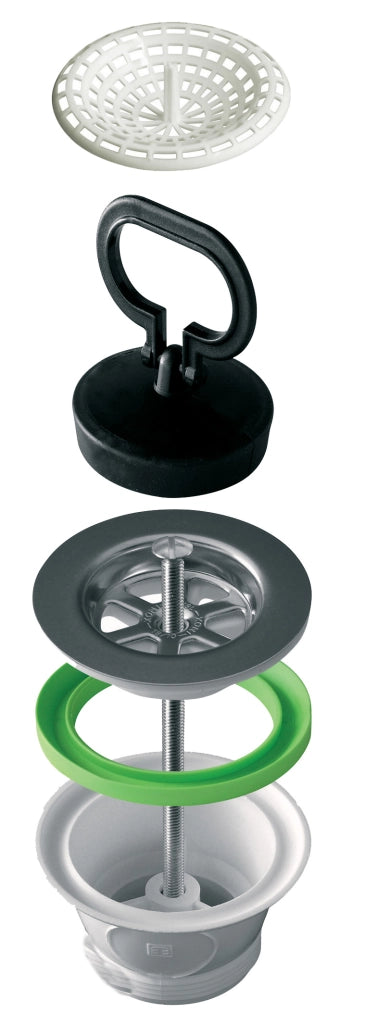 BL PILETTA PER LAVELLO INOX 1.1/2D.70*- 6,0 blister