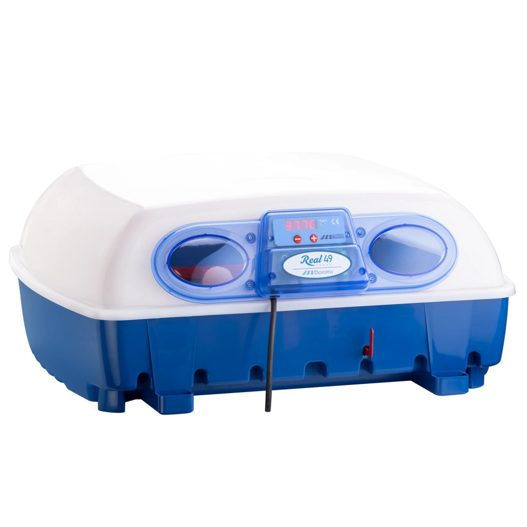 Incubatrice per Uova Semi Automatica Professionale Borotto Real 49