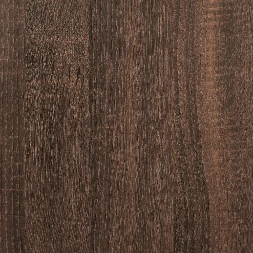 Giroletto-Struttura Letto Rovere Marrone 75x190 cm Small Single