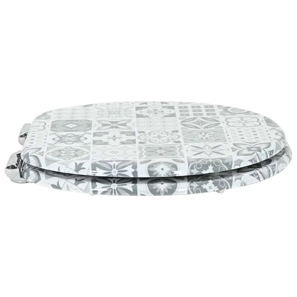 Sedile per toilette con chiusura morbida 44 x 38 cm 42027183