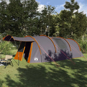 Tenda tunnel per 4 persone 4 persona Grigio e arancione 42004037