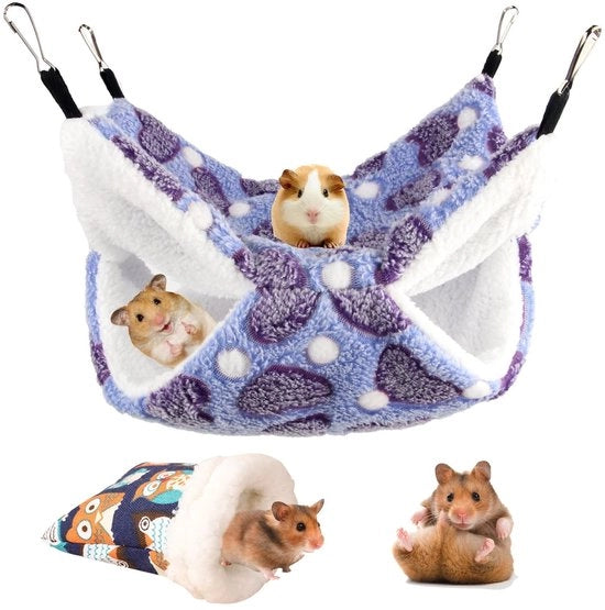 Accessori per gabbia di coniglio - Cuscino doppio strato per coniglio/hamster - Piumino morbido - Accessori per gabbia di coniglio - Area di gioco e nascondiglio - Sicuro e caldo - Letto per animali 

Modello: 
Specifica: 
Codice prodotto: