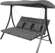 Bancopendolo per esterno 3 posti - 200x150x168 cm