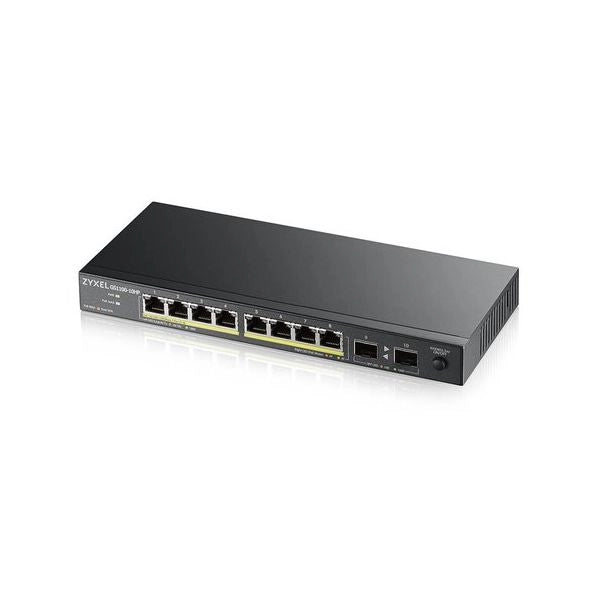 Zyxel gs1100-10hp v2 non gestito gigabit ethernet (10/100/1000) supporto power over ethernet (poe) nero - GS1100-10HP-EU0102F