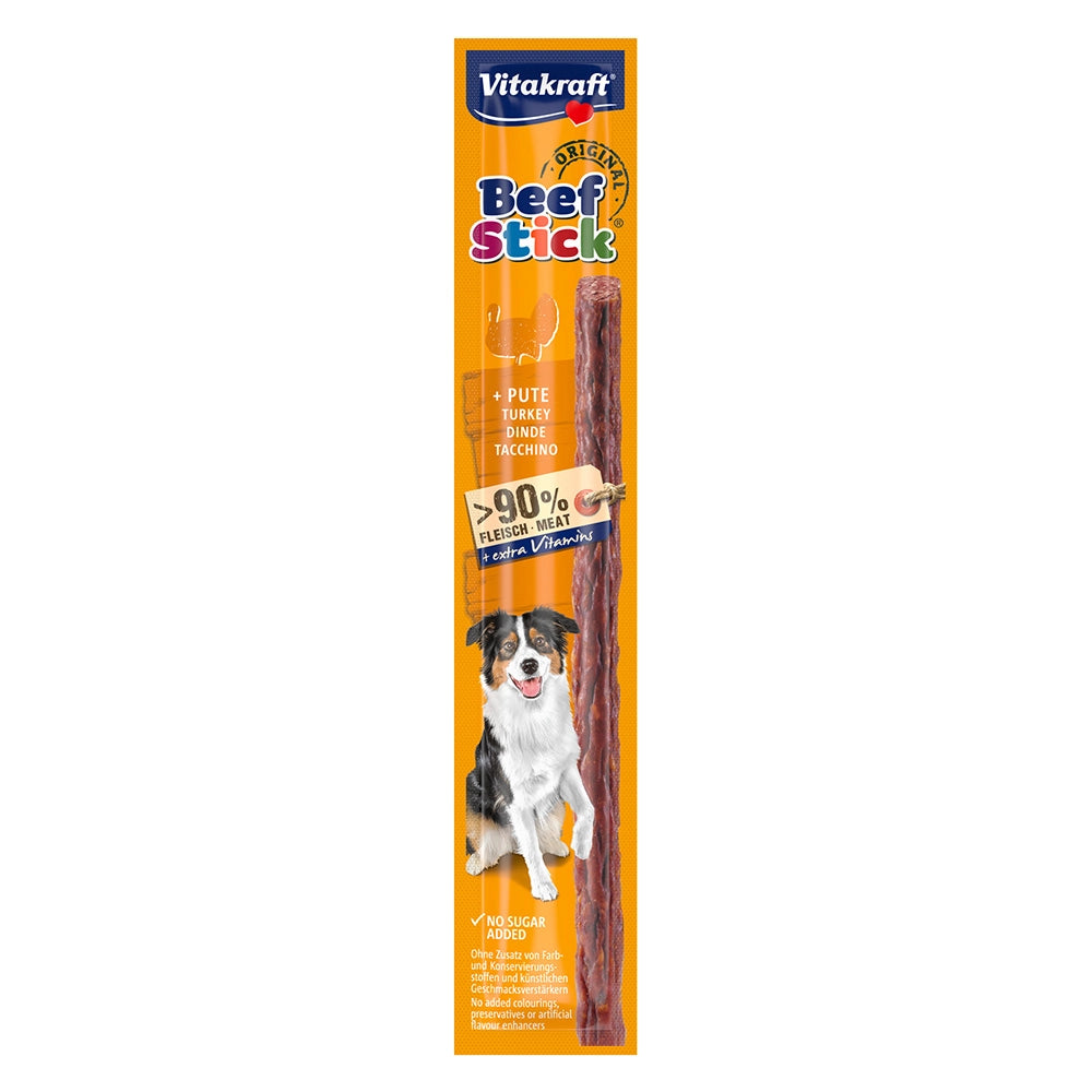 ALIMENTO STICK CANE 'BEEF STICK' gusto tacchino  - VITAKRAFT