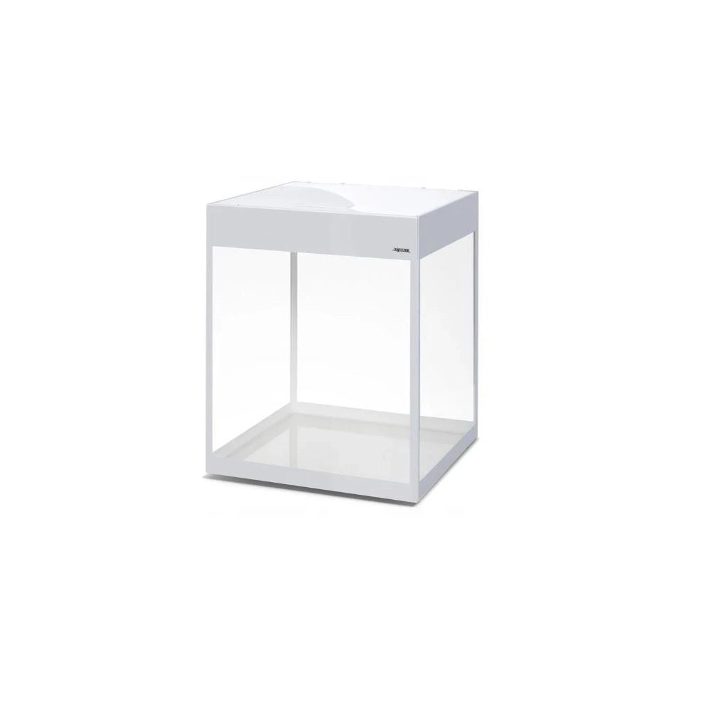 Aquael Glossy Set Cube D&N Bianco 132L cm50x50x63h - acquario completo di illuminazione LED