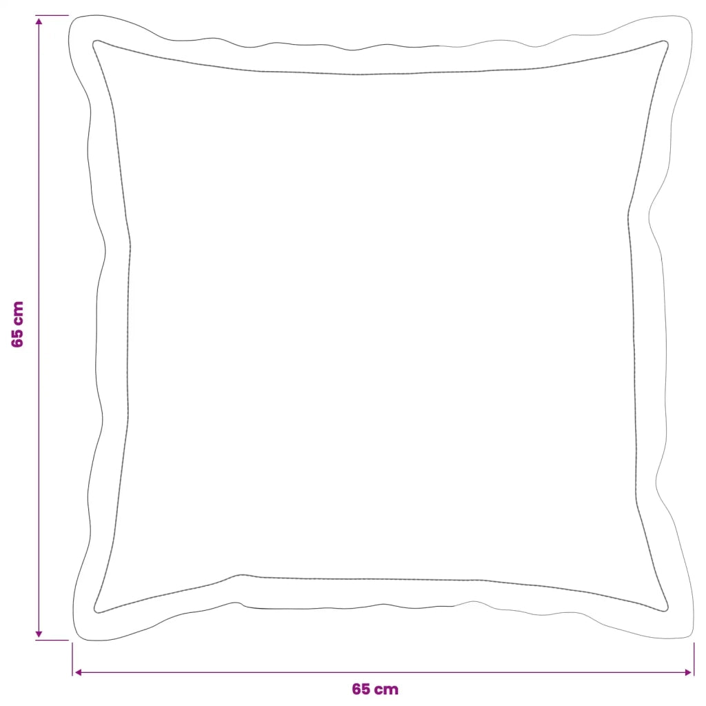 Federa 6 pz HOUTEN Marrone Chiaro 65 x 65 cm 921216