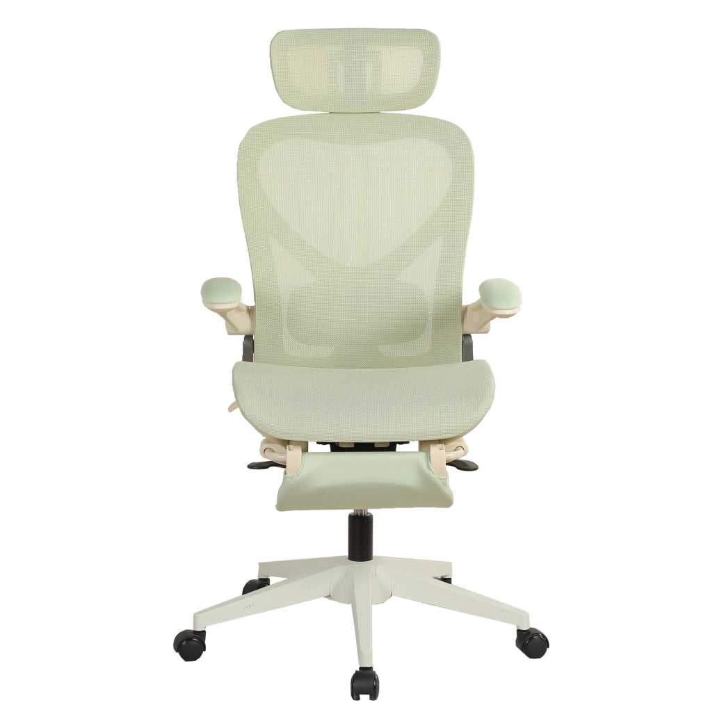SEDIA da Ufficio Ergonomica Pieghevole in Rete Verde