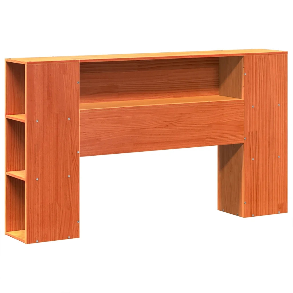 Giroletto senza Materasso Marrone Cera 150x200 cm Legno di Pino 3323649