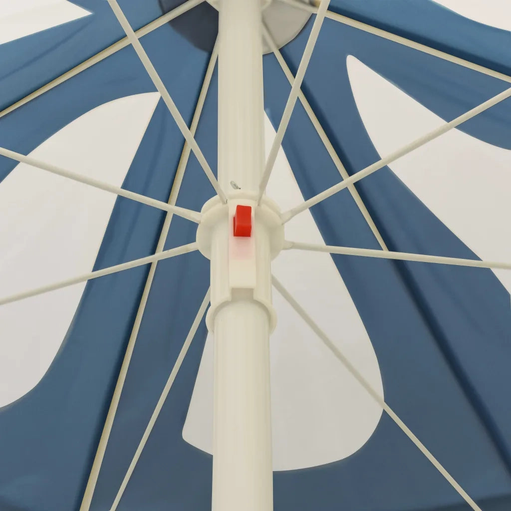 Ombrellone da Spiaggia Blu 240 cm 314712
