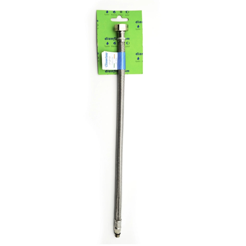 FLESSIBILE PER RUBINETTERIE MONOCOMANDO S-BRICO- 1/2 cm. 30 Diam. 10- FAIDF- pezzi 1