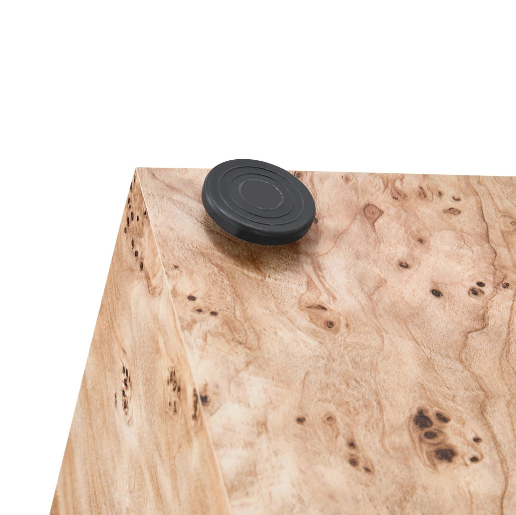 Tavolino da caffè minimalista in MDF effetto legno 100 x 59;5 x 38 cm
