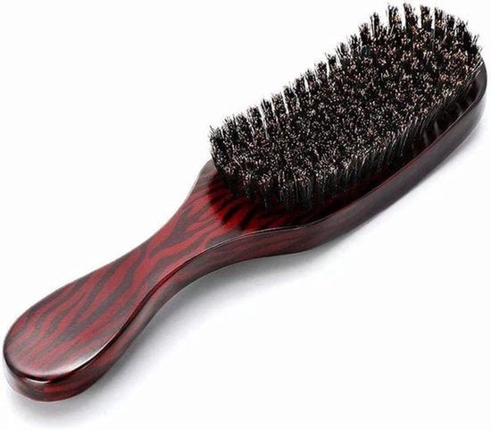 Spazzola per capelli - Stilizzazione - Volumizzazione - In legno - A spazzola - Professionale - Adatta a tutti i tipi di capelli - Marrone - Unisex.