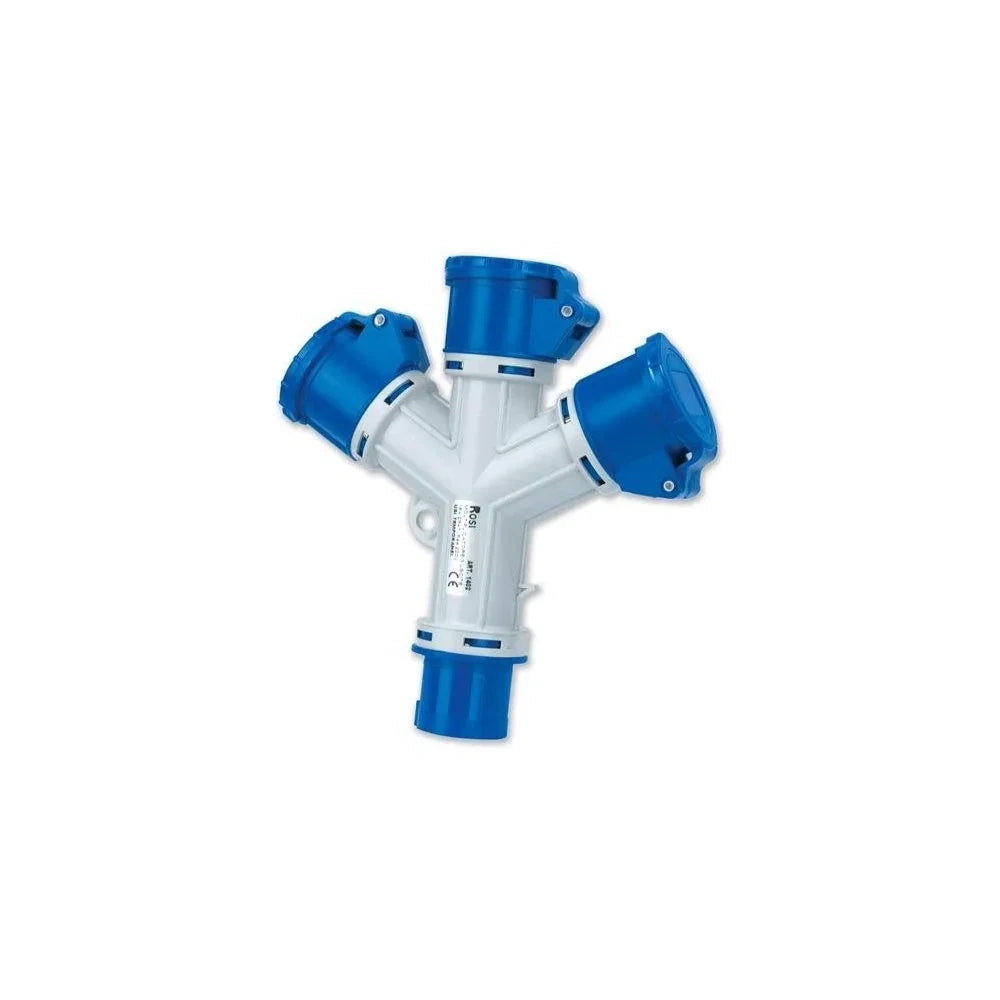 TRIPLA CEE 220 3P+N+T BLU 16A