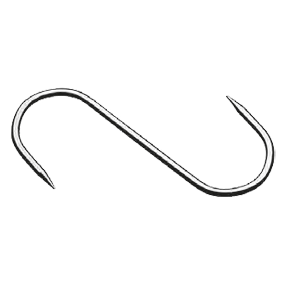 GANCIO FISSO 2 punte - mm. 140 x 5 cf. 10 pz  - BricoGo