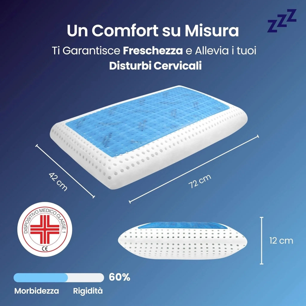 Coppia | Cuscini Termoregolatore - Cervicale - Poseidone & Kratos