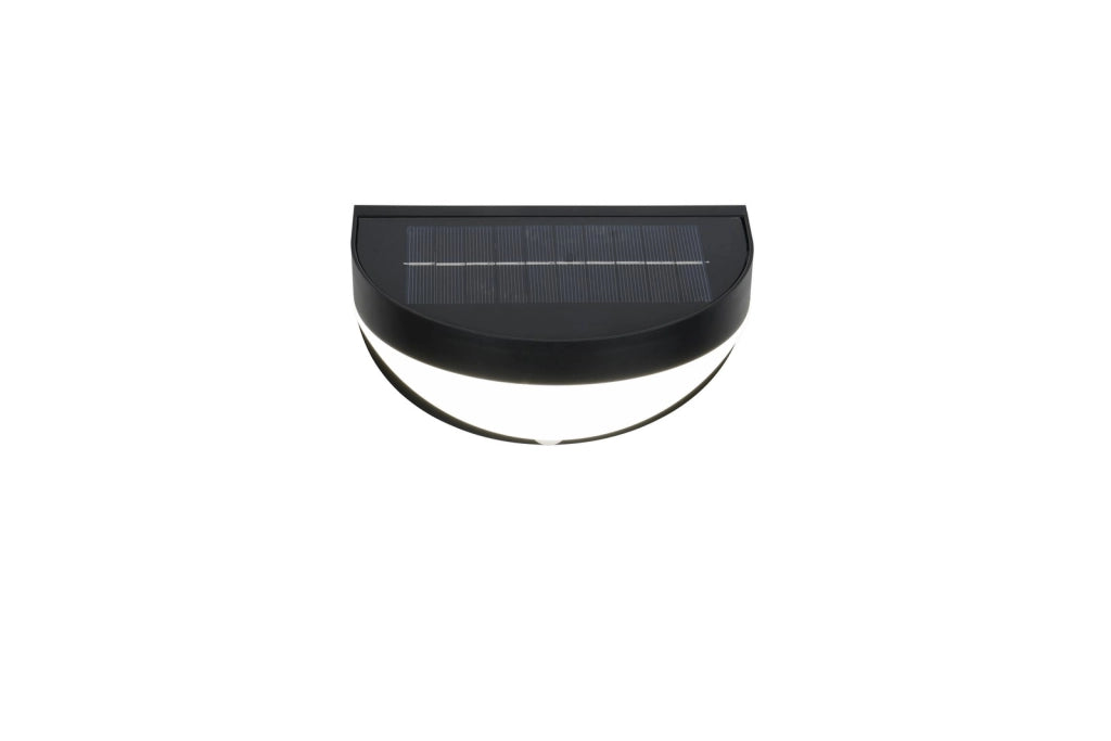 Applique esterna semirotonda nera COBRE LED 8W IP44 RL