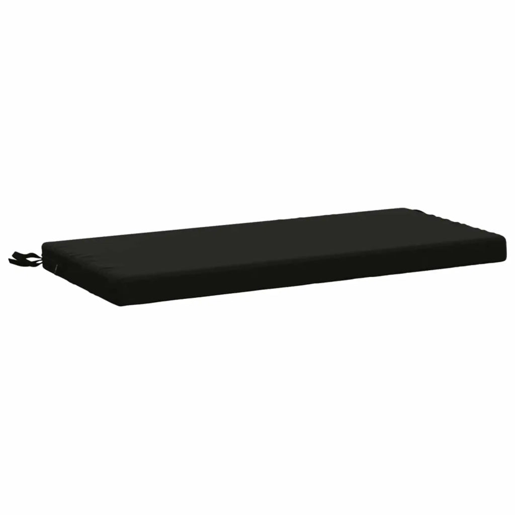 Cuscini per Panchina a 2 Pezzi SOEST 2 pz 100% Poliestere Nero 948705