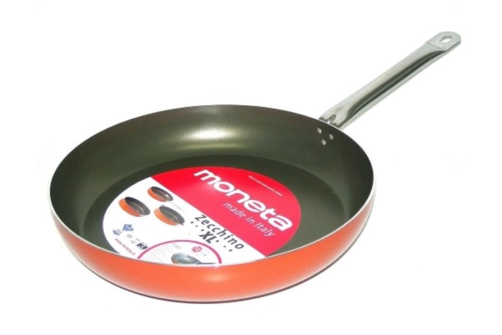Padella Pressofuso Alluminio Marrone Da 24 Cm Zecchino - Moneta