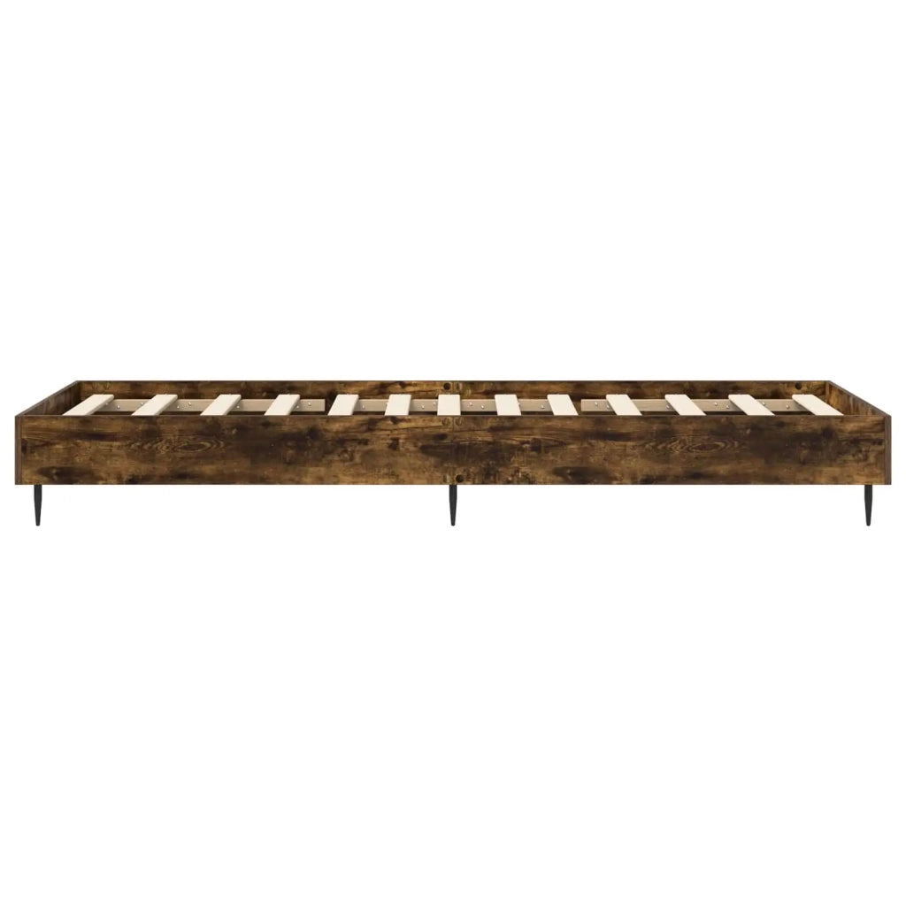 Struttura del letto-Giroletto Rovere Fumo 80 x 200 cm 309595