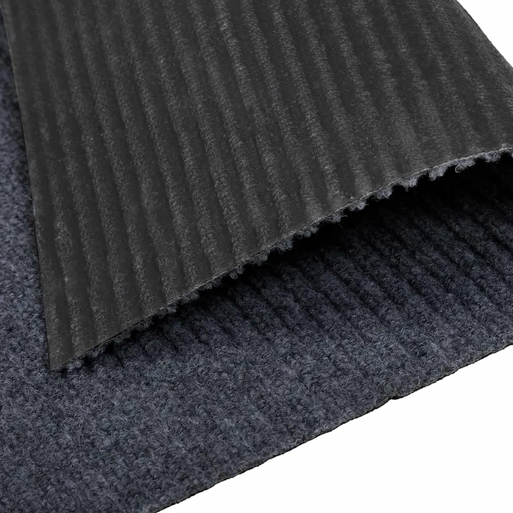 Runner in Moquette | Runner Tappeto Grigio 80 x 150 cm Tessuto