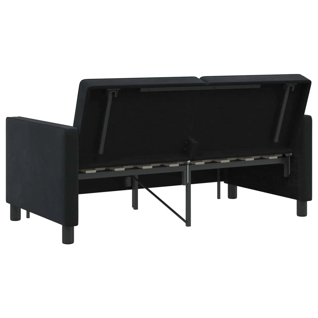 Divano letto | Sof¨¤ letto | Letto singolo Nero Tessuto