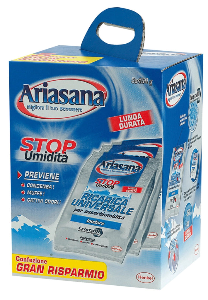 Henkel RICARICA PER ASSORBIUMIDITÀ ARIASANA pz. 5 x 450 gr. 6.00 confezioni