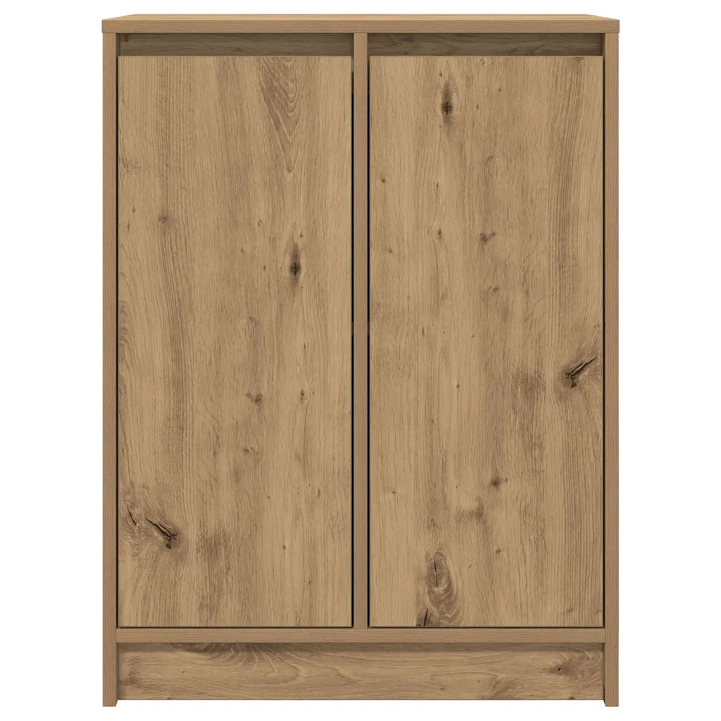 Credenza Rovere Artigianale 57x34x76 cm in Legno Multistrato 861624