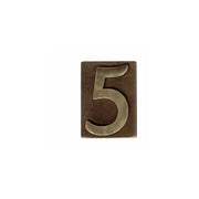 Numero Civico Ottone Bronzato 8 60X80