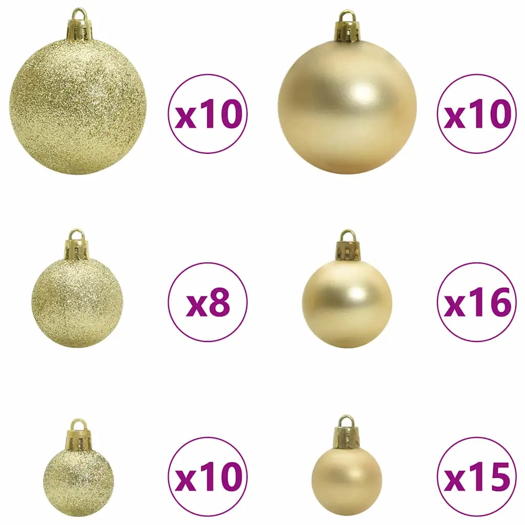 Albero di Natale artificiale con 300 LED Verde 240 cm 3395048
