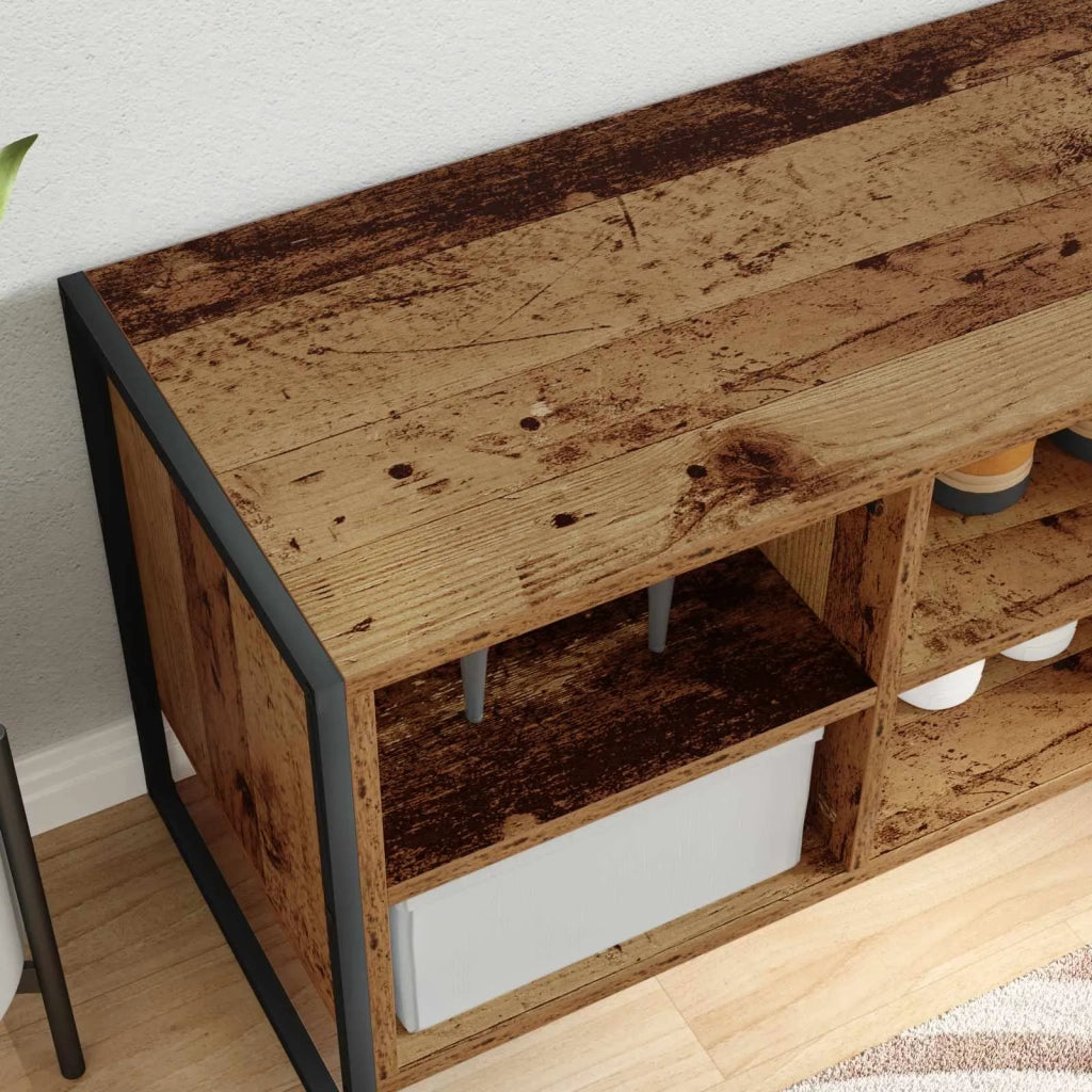 Scarpiera | Mobile per scarpe Legno vecchio 100 x 35 x 44 cm
