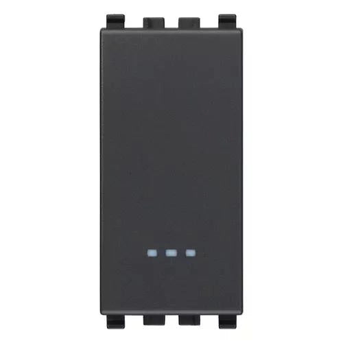 VIMAR EIKON - PULSANTE A SFIORAMENTO GRIGIO