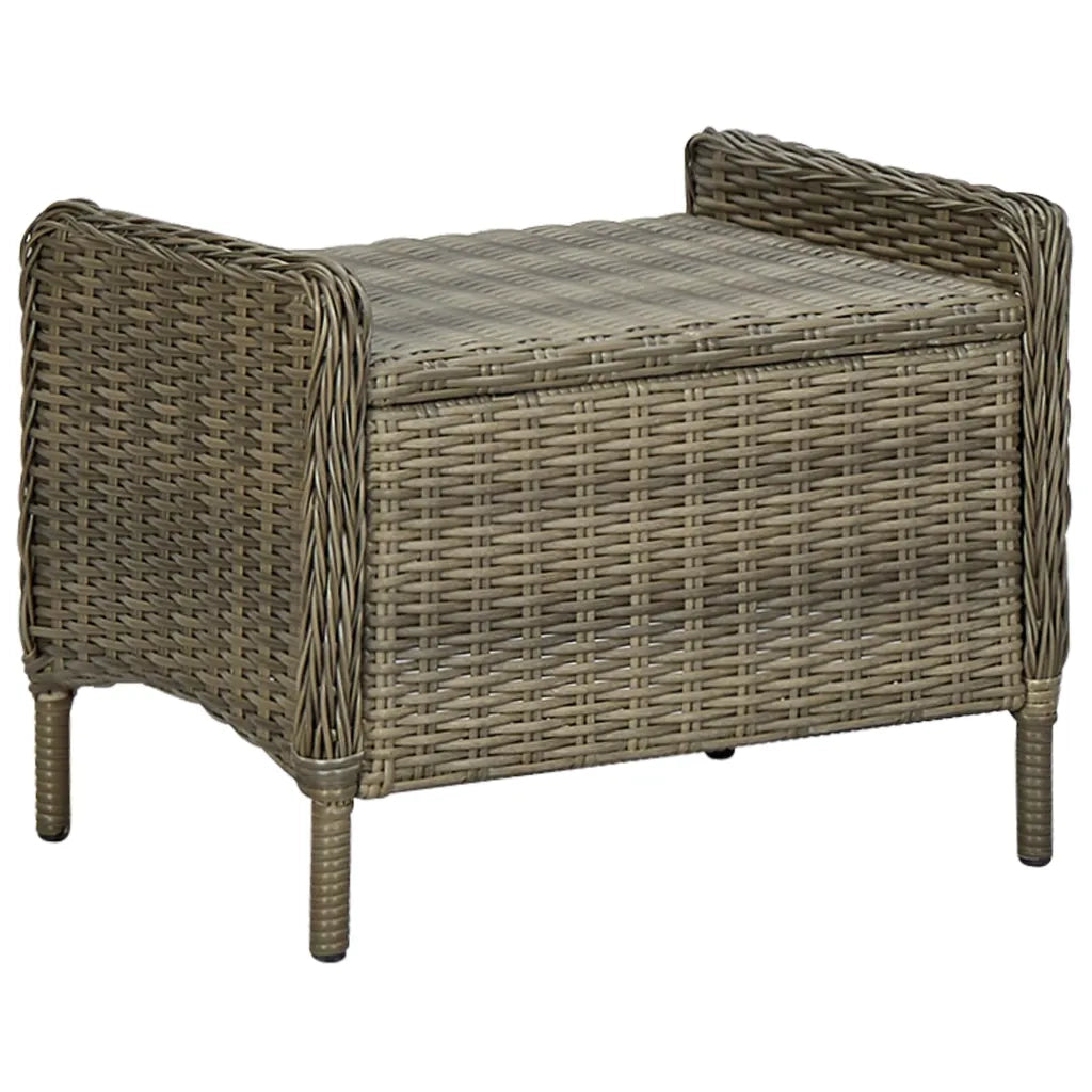 Set Mobili da Pranzo per Giardino 5 pz Marrone 3067752
